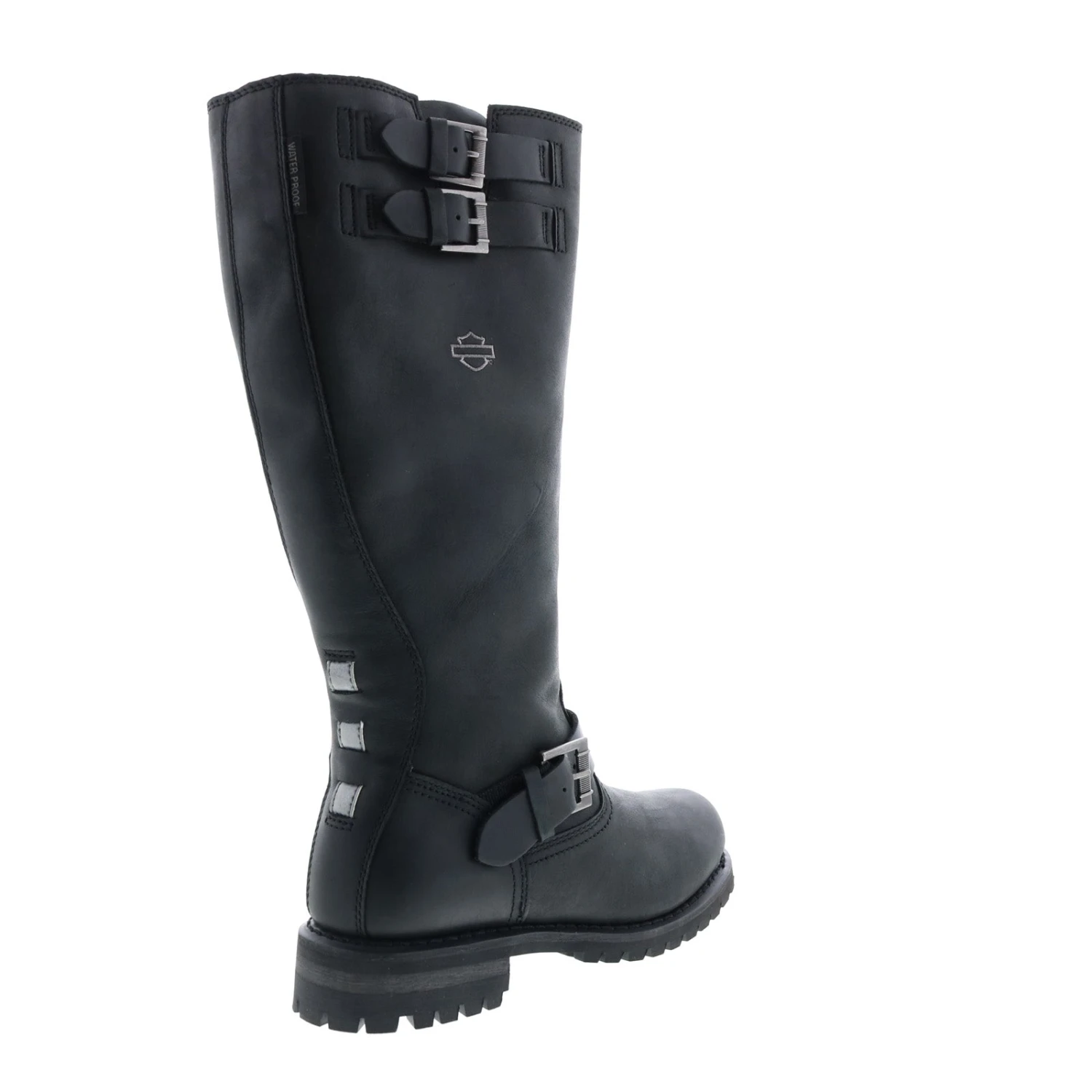 Harley Davidson Harley-Davidson Bremerton D84647 Womens Black Leather Motorcycle Boots 10 Harley Davidson Harley-Davidson Bremerton D84647 Womens Black Leather Motorcycle Boots - Image 8