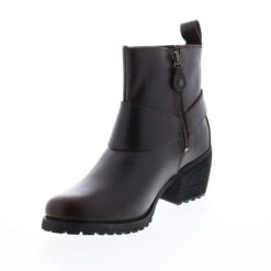 Harley Davidson Harley-Davidson Lalanne Harness D84687 Womens Brown Leather Motorcycle Boots -Harley Davidson Shop d84687 lalanne harness boot brown 04