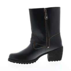 Harley Davidson Harley-Davidson Lalanne Engineer D84688 Womens Black Leather Motorcycle Boots 14 Harley Davidson Harley-Davidson Lalanne Engineer D84688 Womens Black Leather Motorcycle Boots -Harley Davidson Shop d84688 lalanne engineer black 05