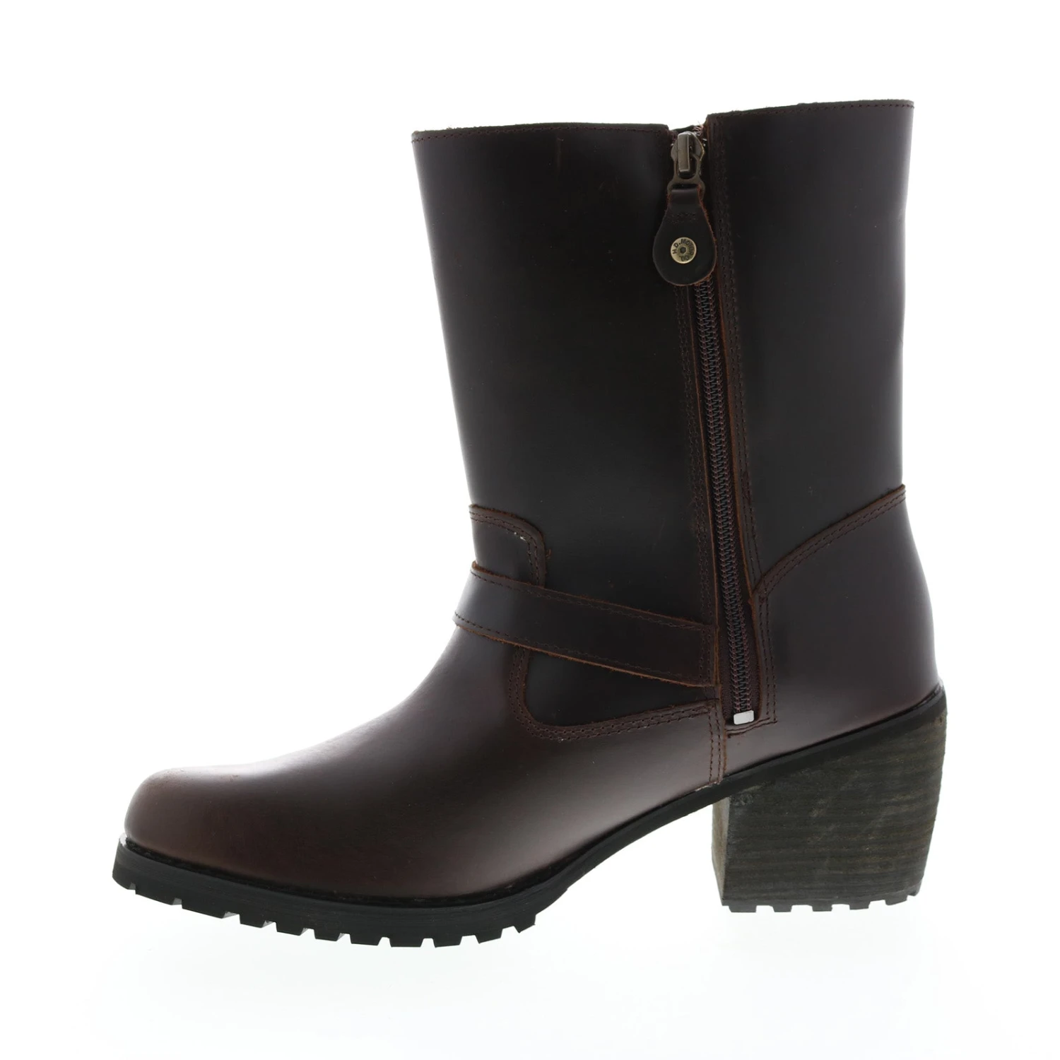 Harley Davidson Harley-Davidson Lalanne Engineer D84689 Womens Brown Leather Motorcycle Boots 7 Harley Davidson Harley-Davidson Lalanne Engineer D84689 Womens Brown Leather Motorcycle Boots - Image 5