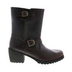 Harley Davidson Harley-Davidson Lalanne Engineer D84689 Womens Brown Leather Motorcycle Boots