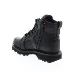 Harley Davidson Harley-Davidson Hamlyn 5" Lace D84709 Womens Black Leather Motorcycle Boots -Harley Davidson Shop d84709 hamlyn 5 lace black 06