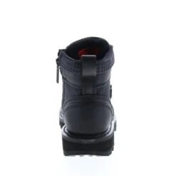 Harley Davidson Harley-Davidson Hamlyn 5" Lace D84709 Womens Black Leather Motorcycle Boots -Harley Davidson Shop d84709 hamlyn 5 lace black 07