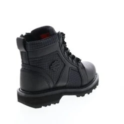 Harley Davidson Harley-Davidson Hamlyn 5" Lace D84709 Womens Black Leather Motorcycle Boots -Harley Davidson Shop d84709 hamlyn 5 lace black 08