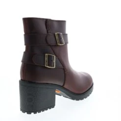 Harley Davidson Harley-Davidson Lalanne DBL Strap D84712 Womens Brown Motorcycle Boots -Harley Davidson Shop d84712 lalanne dbl strap brown 08