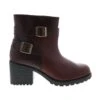 Harley Davidson Harley-Davidson Lalanne DBL Strap D84712 Womens Brown Motorcycle Boots -Harley Davidson Shop d84712 lalanne dbl strap brown reshoot 01