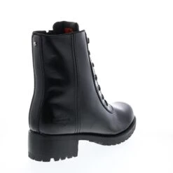 Harley Davidson Harley-Davidson Ashby D84715 Womens Black Leather Motorcycle Boots -Harley Davidson Shop d84715 ashby lace up black 08