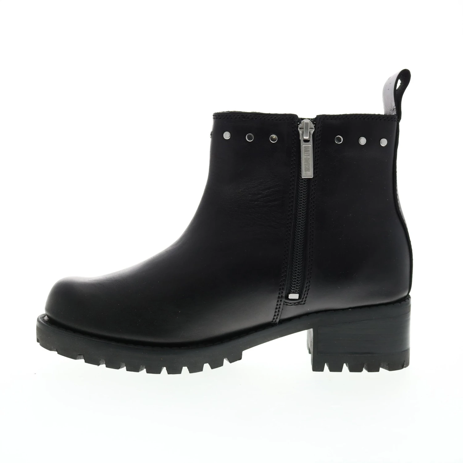 Harley Davidson Harley-Davidson Ashby 5In Pull On D84717 Womens Black Motorcycle Boots 7 Harley Davidson Harley-Davidson Ashby 5In Pull On D84717 Womens Black Motorcycle Boots - Image 5