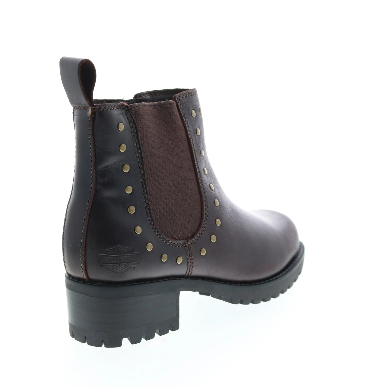 Harley Davidson Harley-Davidson Ashby Pull On D84718 Womens Brown Leather Motorcycle Boots 10 Harley Davidson Harley-Davidson Ashby Pull On D84718 Womens Brown Leather Motorcycle Boots - Image 8