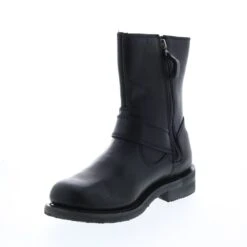 Harley Davidson Harley-Davidson Barlyn 7" Engineer D84721 Womens Black Motorcycle Boots -Harley Davidson Shop d84721 barlyn 7 engineer black 04