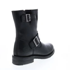 Harley Davidson Harley-Davidson Barlyn 7" Engineer D84721 Womens Black Motorcycle Boots -Harley Davidson Shop d84721 barlyn 7 engineer black 08