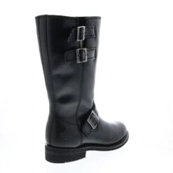Harley Davidson Harley-Davidson Barlyn 11" Engineer D84723 Womens Black Motorcycle Boots -Harley Davidson Shop d84723 barlyn 11 enginee black 08