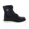 Harley Davidson Harley-Davidson Marconi 7" Lace Seam D84727 Womens Black Motorcycle Boots