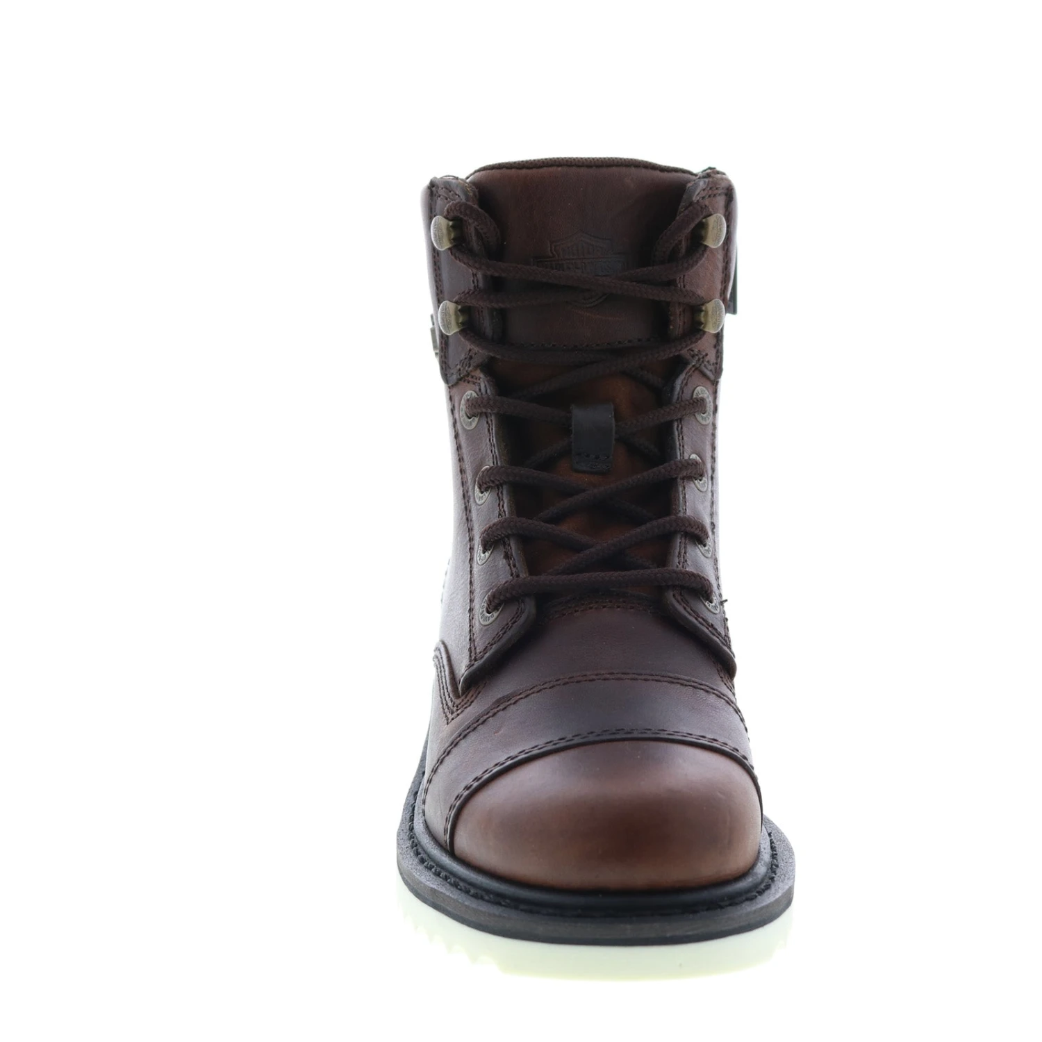 Harley Davidson Harley-Davidson Marconi 7" Lace Seam D84728 Womens Brown Motorcycle Boots 5 Harley Davidson Harley-Davidson Marconi 7" Lace Seam D84728 Womens Brown Motorcycle Boots - Image 3