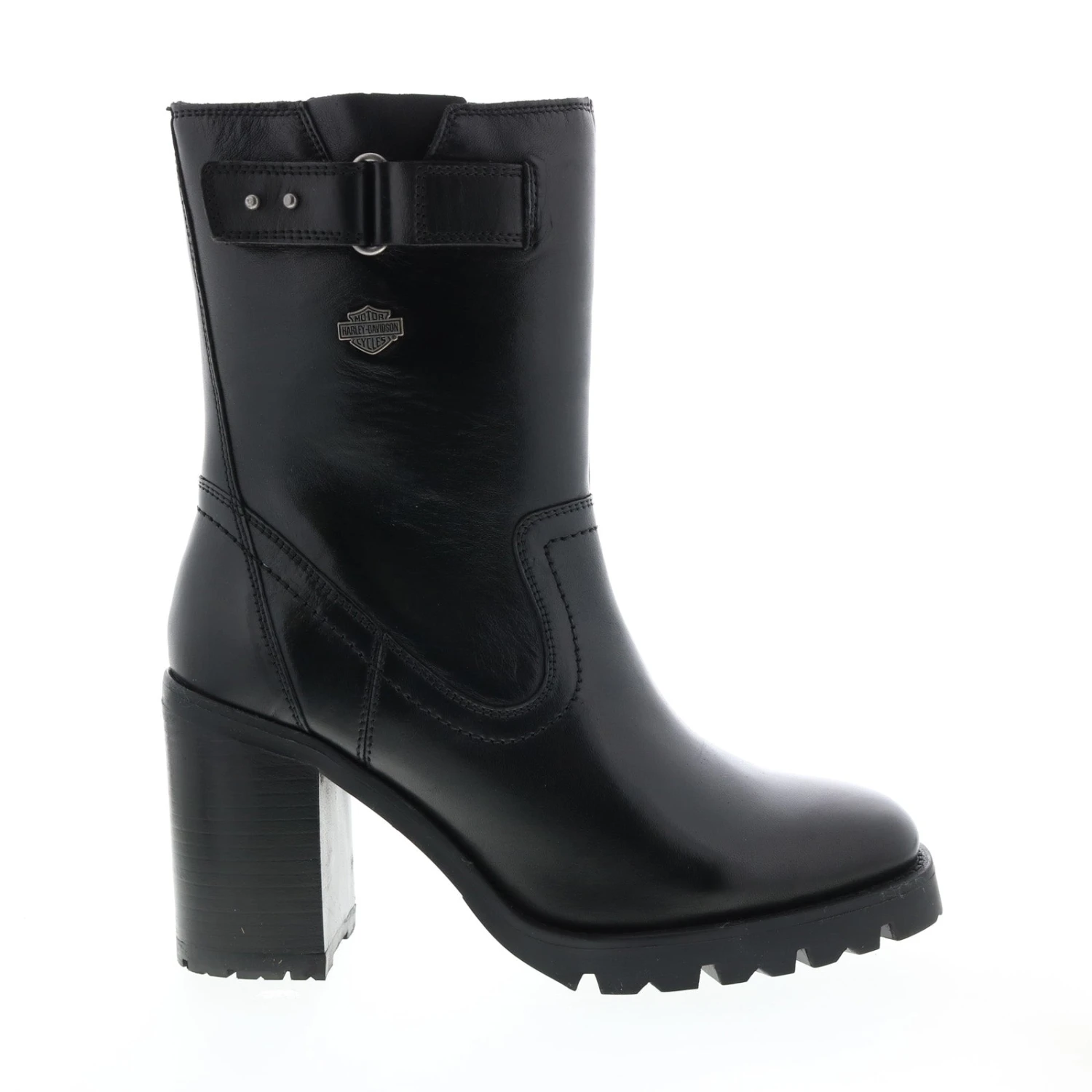 Harley Davidson Harley-Davidson Adina Pull On D84730 Womens Black Motorcycle Boots 3 Harley Davidson Harley-Davidson Adina Pull On D84730 Womens Black Motorcycle Boots