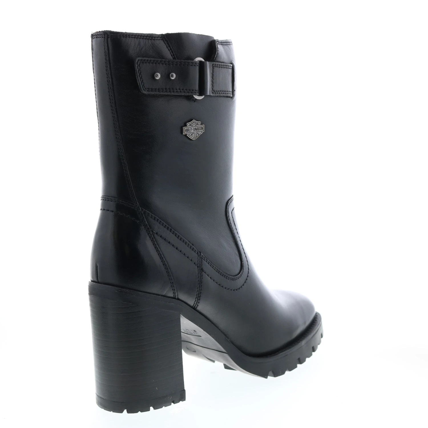 Harley Davidson Harley-Davidson Adina Pull On D84730 Womens Black Motorcycle Boots 10 Harley Davidson Harley-Davidson Adina Pull On D84730 Womens Black Motorcycle Boots - Image 8