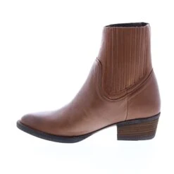 Harley Davidson Harley-Davidson Lorene Gore D84736 Womens Brown Leather Ankle & Booties Boots -Harley Davidson Shop d84736 lorene gore tan 05