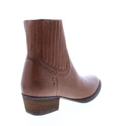 Harley Davidson Harley-Davidson Lorene Gore D84736 Womens Brown Leather Ankle & Booties Boots -Harley Davidson Shop d84736 lorene gore tan 08