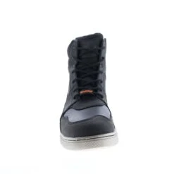 Harley Davidson Harley-Davidson Eagleson D93555 Mens Black Leather Lifestyle Sneakers Shoes -Harley Davidson Shop d93555 eagleson boot black 03