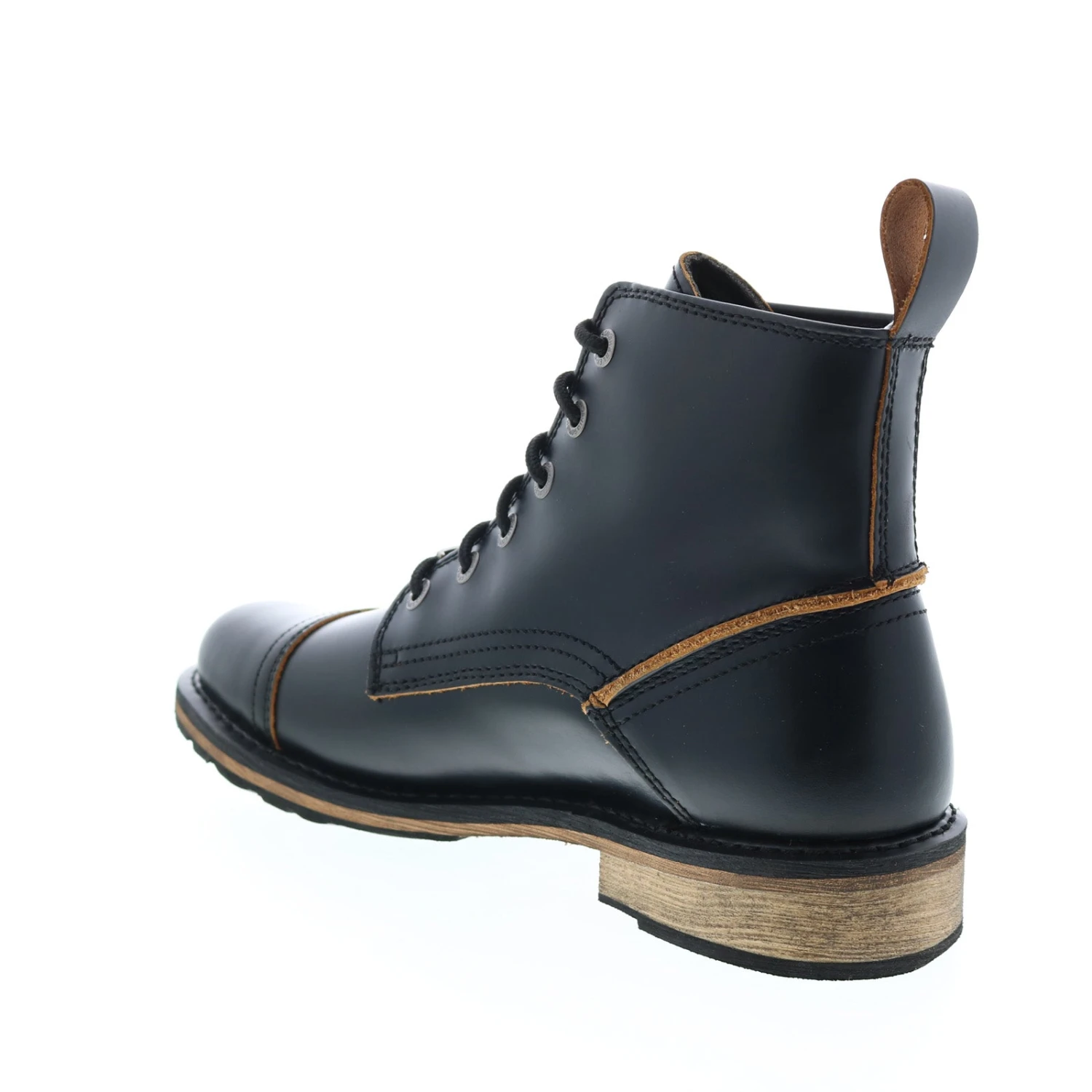 Harley Davidson Harley-Davidson Dellen 7" Lace Up D93665 Mens Black Leather Motorcycle Boots 8 Harley Davidson Harley-Davidson Dellen 7" Lace Up D93665 Mens Black Leather Motorcycle Boots - Image 6