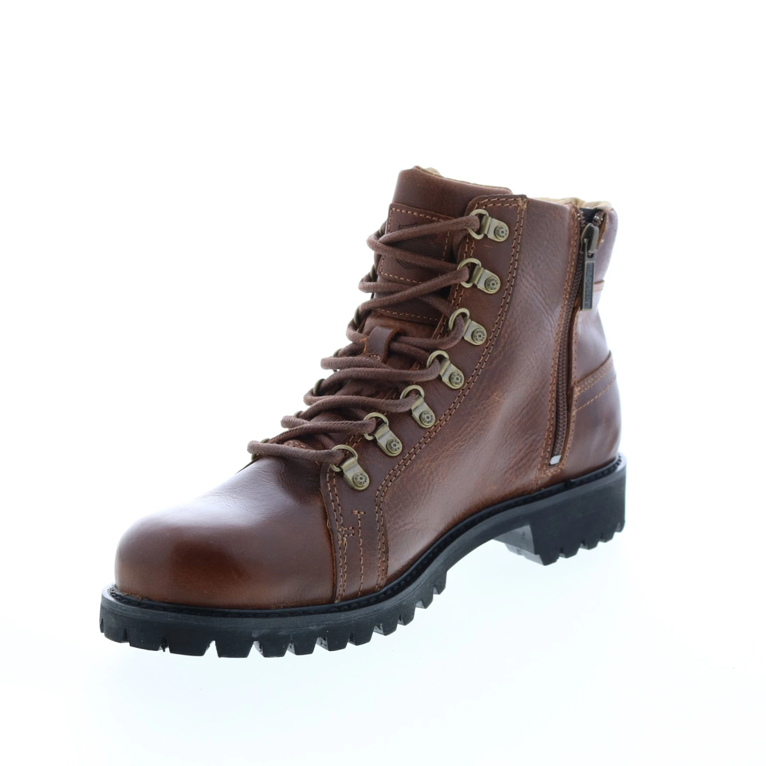 Harley Davidson Harley-Davidson Weldon 5" Scratch D93767 Mens Brown Motorcycle Boots 6 Harley Davidson Harley-Davidson Weldon 5" Scratch D93767 Mens Brown Motorcycle Boots - Image 4