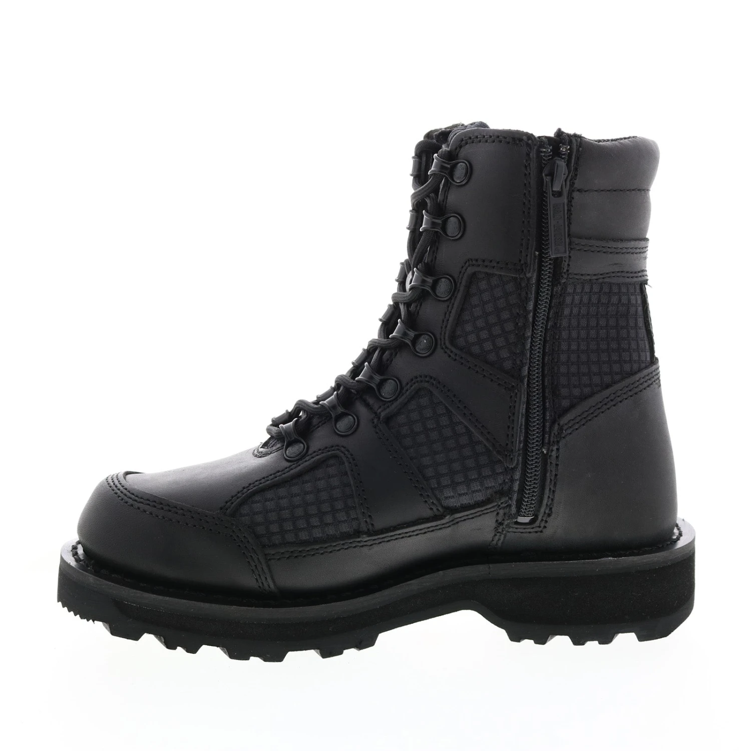 Harley Davidson Harley-Davidson Lensfield 7" Lace D93771 Mens Black Motorcycle Boots 7 Harley Davidson Harley-Davidson Lensfield 7" Lace D93771 Mens Black Motorcycle Boots - Image 5