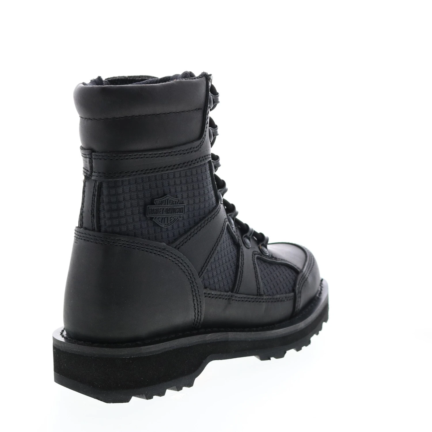 Harley Davidson Harley-Davidson Lensfield 7" Lace D93771 Mens Black Motorcycle Boots 10 Harley Davidson Harley-Davidson Lensfield 7" Lace D93771 Mens Black Motorcycle Boots - Image 8