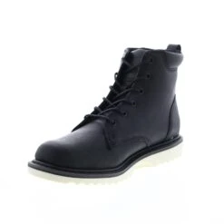 Harley Davidson Harley-Davidson Hickman Lace D93774 Mens Black Leather Motorcycle Boots -Harley Davidson Shop d93774 hickman lace black 04