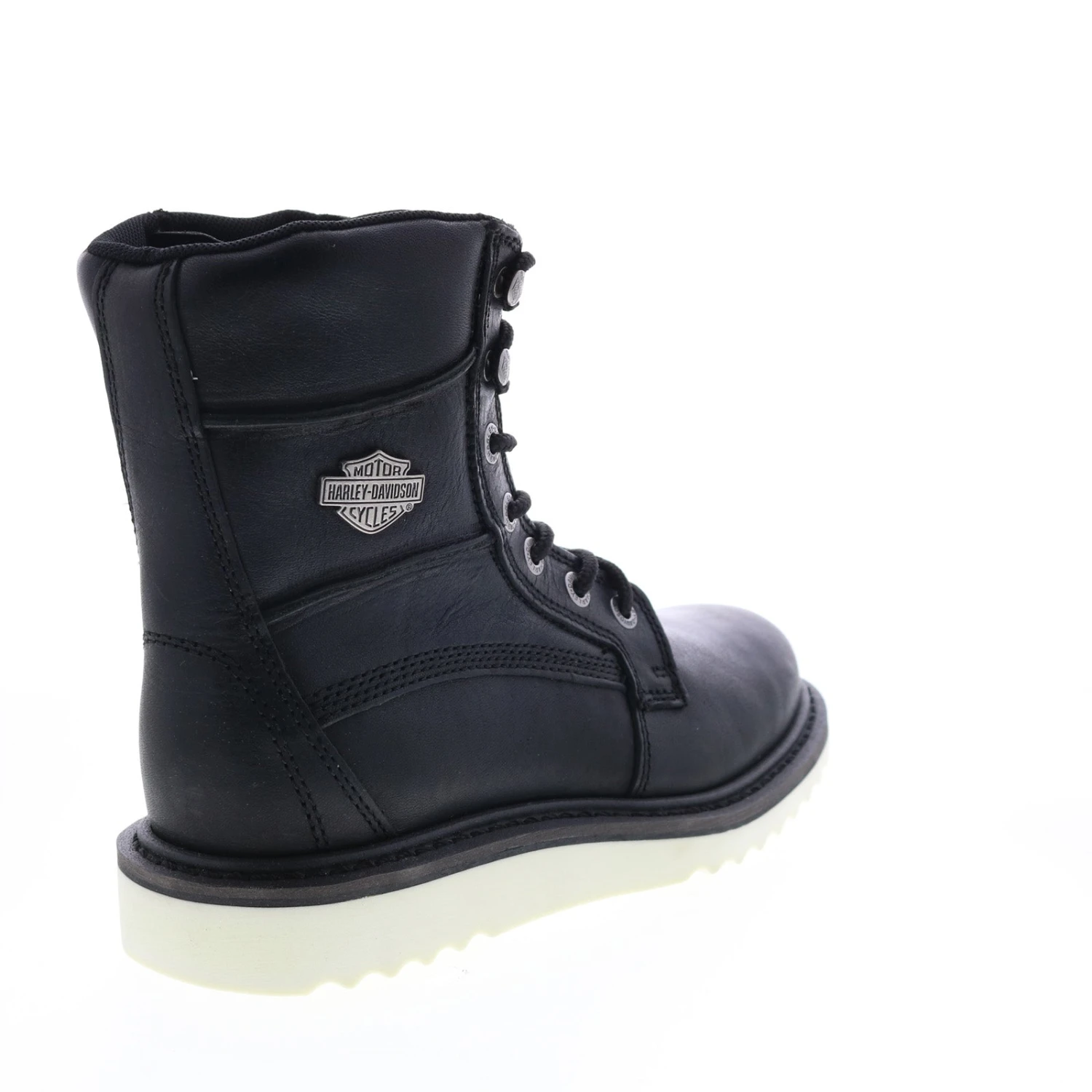 Harley Davidson Harley-Davidson Hagerman 7" Seam D93779 Mens Black Leather Motorcycle Boots 10 Harley Davidson Harley-Davidson Hagerman 7" Seam D93779 Mens Black Leather Motorcycle Boots - Image 8