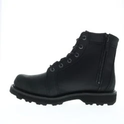 Harley Davidson Harley-Davidson Hamlyn Nylon D93785 Mens Black Nubuck Motorcycle Boots -Harley Davidson Shop d93785 hamlyn black 05