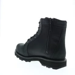 Harley Davidson Harley-Davidson Hamlyn Nylon D93785 Mens Black Nubuck Motorcycle Boots -Harley Davidson Shop d93785 hamlyn black 06