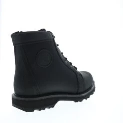 Harley Davidson Harley-Davidson Hamlyn Nylon D93785 Mens Black Nubuck Motorcycle Boots -Harley Davidson Shop d93785 hamlyn black 08