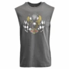 Harley Davidson Harley-Davidson Men's Tank Top Grey Eagle Wings Sleeveless Shirt (S01)