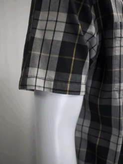 Harley Davidson Harley-Davidson Men's Navy Grey Yellow S/S Woven Shirt (S02) -Harley Davidson Shop e0ecc1ce db50 5a58 a175 db454df8bbd7