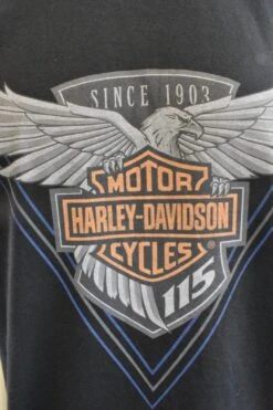 Harley Davidson Harley-Davidson Men's T-Shirt Eagle Wings 115th Anniversary Graphic (S76) 16 Harley Davidson Harley-Davidson Men's T-Shirt Eagle Wings 115th Anniversary Graphic (S76) -Harley Davidson Shop e4373023 275e 510d b9b2 86a26ce3dfdb