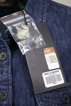 Harley Davidson Harley-Davidson Women's Navy Blue Denim L/S Woven Shirt (S03) 19 Harley Davidson Harley-Davidson Women's Navy Blue Denim L/S Woven Shirt (S03) -Harley Davidson Shop e576317d e92d 5dfa 94cc 964e8c556e6a