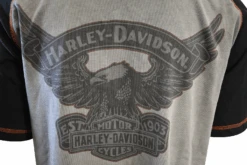 Harley Davidson Harley-Davidson Men's T-Shirt Grey Black Iron Bond Raglan Short Sleeve (S58) 17 Harley Davidson Harley-Davidson Men's T-Shirt Grey Black Iron Bond Raglan Short Sleeve (S58) -Harley Davidson Shop e7098815 c887 5fc6 b114 df538d801b8c