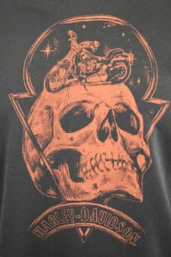 Harley Davidson Harley-Davidson Men's T-Shirt Black Motorcycle Club Skull S/S (S93) -Harley Davidson Shop e9f6b85f 6efb 5387 af53 8346786a153b