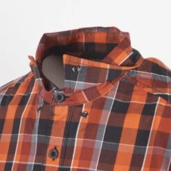 Harley Davidson Harley-Davidson Men's Orange Black Plaid MKE S/S Woven Shirt (S45) 13 Harley Davidson Harley-Davidson Men's Orange Black Plaid MKE S/S Woven Shirt (S45) -Harley Davidson Shop ef206a10 3b03 5258 9222 ce0598a4fcdb