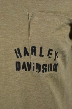 Harley Davidson Harley-Davidson Women's T-Shirt Olive Tour Of Duty Pocket Relaxed Fit Tee (S21) -Harley Davidson Shop eff4afb4 aec4 509b 83aa 4a087e6deea1