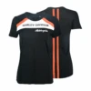 Harley Davidson Harley-Davidson Women's T-Shirt Accelerate Stripe Knit Top (S06) -Harley Davidson Shop f8abb8f7 4a57 5660 9eee 138a1ef329d5