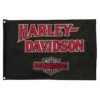Harley Davidson Harley-Davidson Nostalgic Bar & Shield Flag - Small -Harley Davidson Shop h d nostalgic bar shield flag small