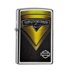Harley Davidson Zippo Lighter Harley-Davidson Yellow