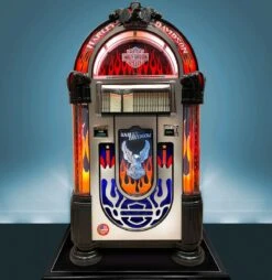 Harley Davidson Harley-Davidson Black Flames Brushed Aluminum Edition CD And Bluetooth Jukebox 20 Harley Davidson Harley-Davidson Black Flames Brushed Aluminum Edition CD And Bluetooth Jukebox -Harley Davidson Shop harleycdflames3 xxl2