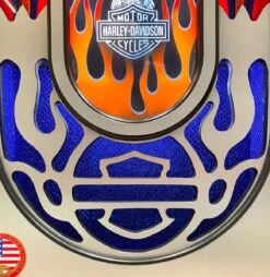 Harley Davidson Harley-Davidson Black Flames Brushed Aluminum Edition CD And Bluetooth Jukebox 26 Harley Davidson Harley-Davidson Black Flames Brushed Aluminum Edition CD And Bluetooth Jukebox -Harley Davidson Shop harleyflamescd11 xxl2