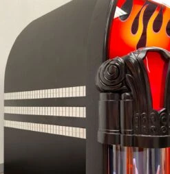 Harley Davidson Harley-Davidson Black Flames Brushed Aluminum Edition CD And Bluetooth Jukebox 29 Harley Davidson Harley-Davidson Black Flames Brushed Aluminum Edition CD And Bluetooth Jukebox -Harley Davidson Shop harleyflamescd7 xxl2