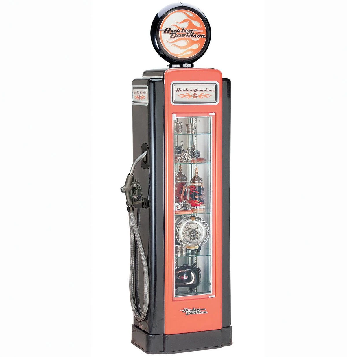 Harley Davidson Harley-Davidson Super Premium Gas Pump Display Case 3 Harley Davidson Harley-Davidson Super Premium Gas Pump Display Case