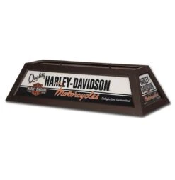 Harley Davidson Harley-Davidson Quality Motorcycles Billiard Lamp - Brown Finish