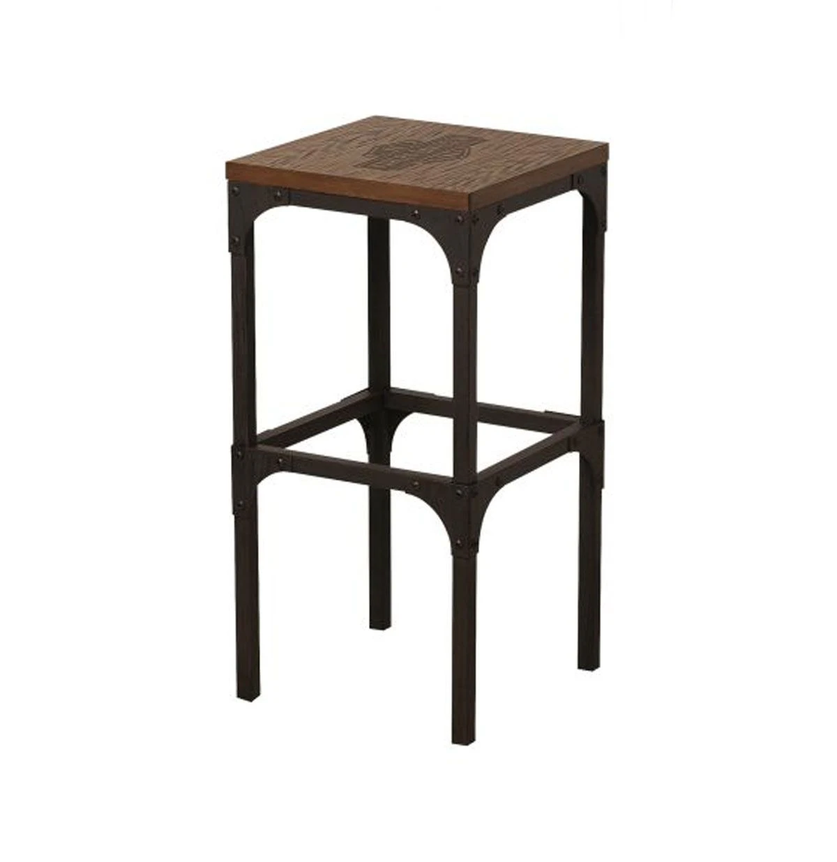 Harley Davidson Harley-Davidson Nostalgic Bar & Shield Square Stool 3 Harley Davidson Harley-Davidson Nostalgic Bar & Shield Square Stool