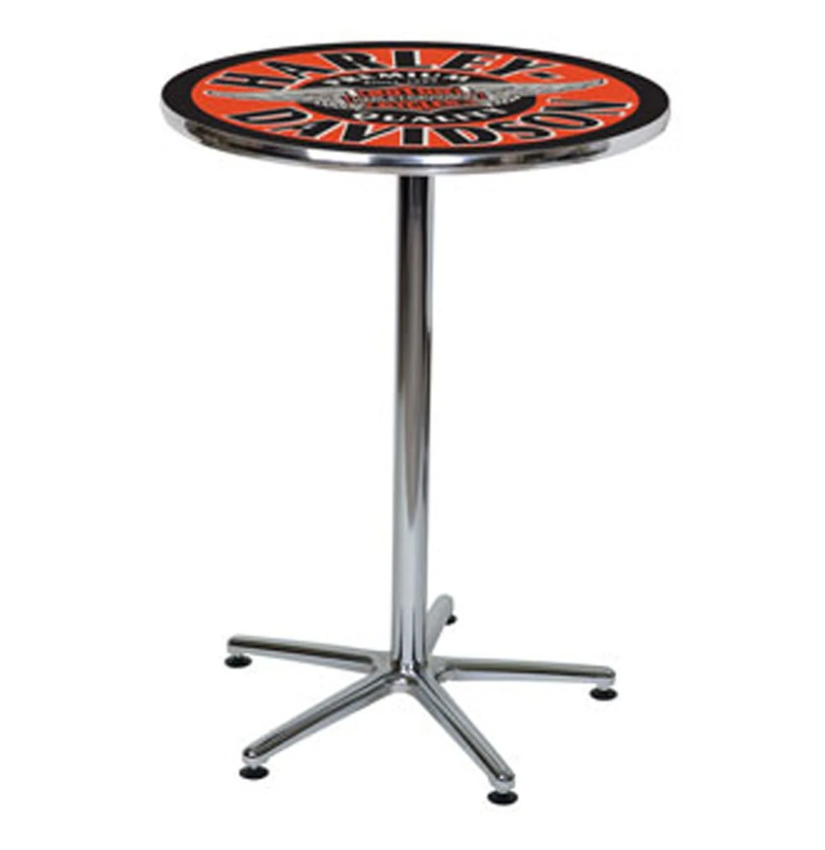 Harley Davidson Harley-Davidson Winged Bar & Shield Café Table 3 Harley Davidson Harley-Davidson Winged Bar & Shield Café Table